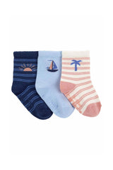 Carter's Erkek Bebek 3’lü Çorap