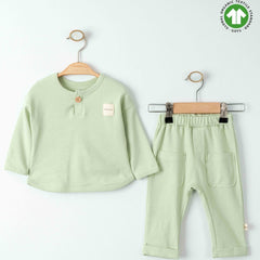 Eslenza Organik Erkek 2'li Takım Yeşil
