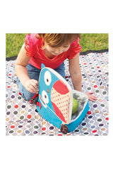 Skip Hop Fermuarlı Beslenme Çantası Baykuş
