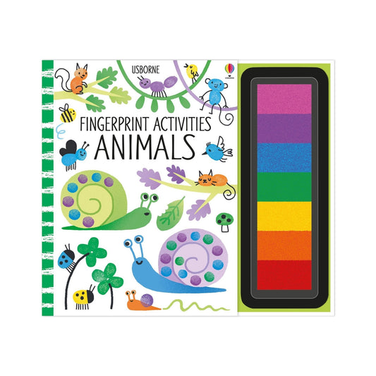 The Usborne Fingerprint Activities Animals