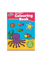 Galt First Sticker Colouring Book 3 Yaş+