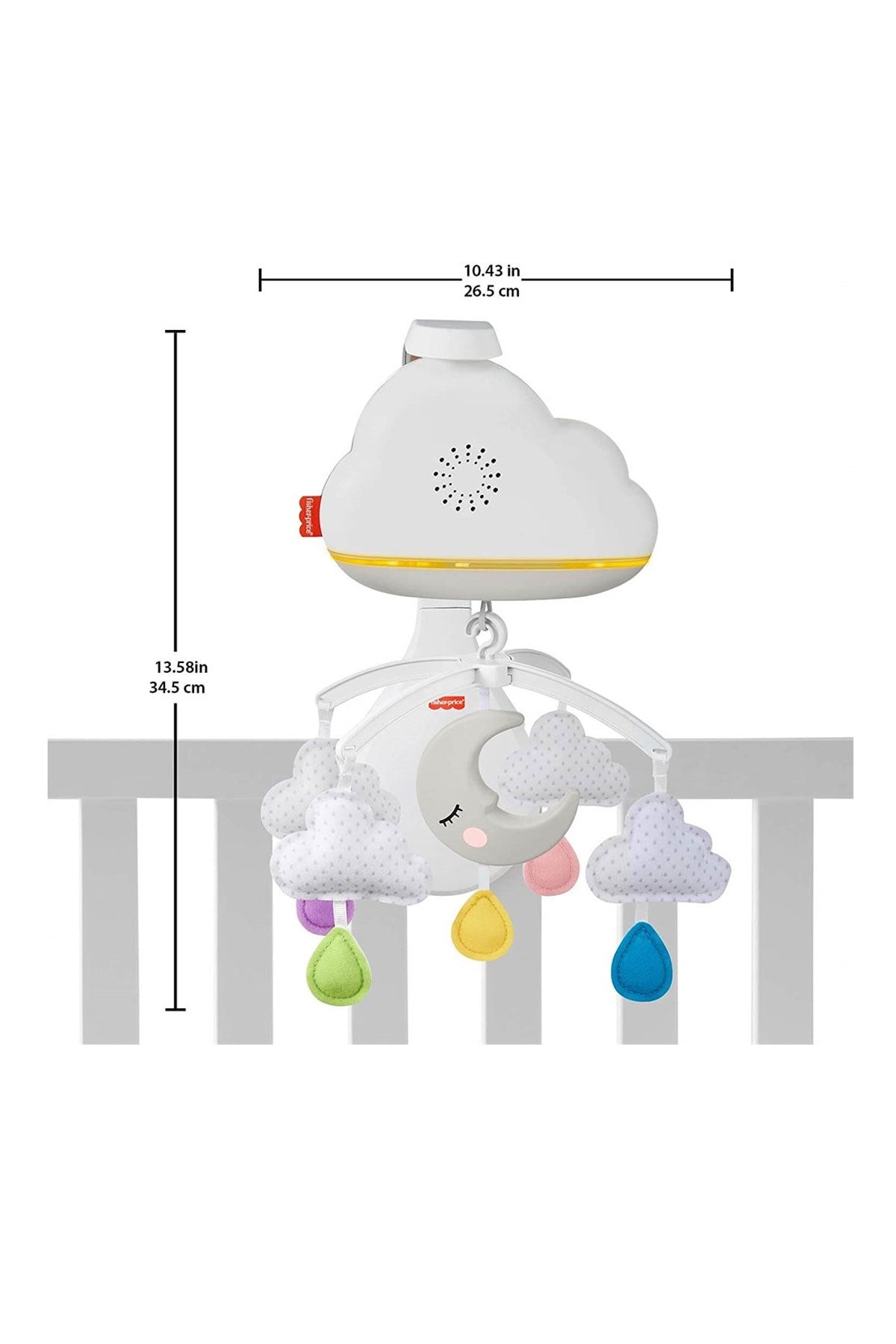 Fisher Price Mutlu Bulutlar Dönence ve Uyku Arkadaşı Grp99