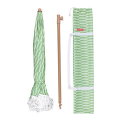 Flamingueo Caramel Plaj ve Bahçe Şemsiyesi Yeşil