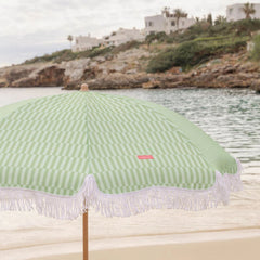 Flamingueo Caramel Plaj ve Bahçe Şemsiyesi Yeşil