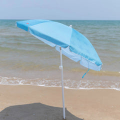 Flamingueo Cyndi Plaj Şemsiyesi Mavi