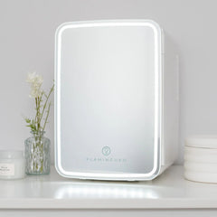 Flamingueo Grimmy Taşınabilir Aynalı ve LED'li Kozmetik Dolabı 10L