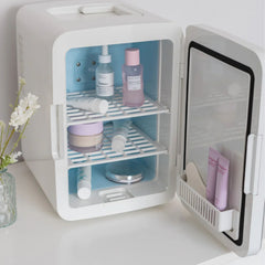 Flamingueo Grimmy Taşınabilir Aynalı ve LED'li Kozmetik Dolabı 10L