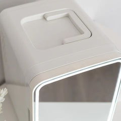 Flamingueo Grimmy Taşınabilir Aynalı ve LED'li Kozmetik Dolabı 10L