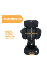 Chicco Fold&Go I-Size Oto Koltuğu Black
