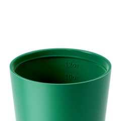 Made by Fressko İçi Seramik Çelik Termos Mug 340ml Camino Clover (Koyu Yeşil)