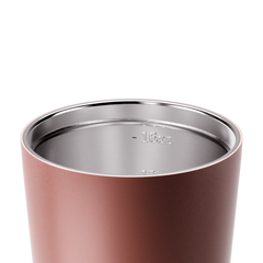 Made by Fressko Paslanmaz Çelik Çift Duvarlı Termos Mug 475ml Grande Tuscan (Toprak Rengi)