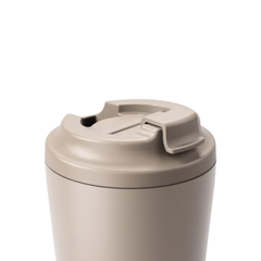 Made by Fressko İçi Seramik Çelik Termos Mug 118ml Piccolo Oat (Krem)