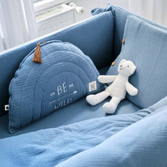 Funna Baby Müslin Düz Çarşaf Province Petrol 70x140cm