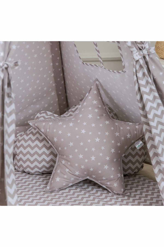 Funna Baby Dekoratif Yastık Seti Taupe