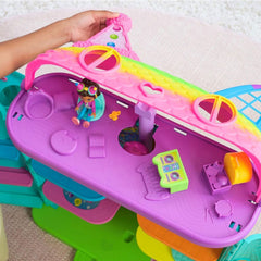 Gabby's Purrfect Dollhouse Işıklı ve Sesli 4 Katlı Oyun Evi