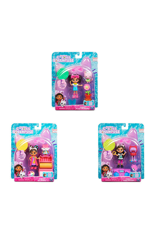 Gabby's Dollhouse Cat Tivity Aksesuarlı Oyun Seti