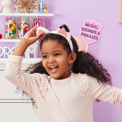 Gabby's Dollhouse Sesli ve Işıklı Kedi Kulağı Taç