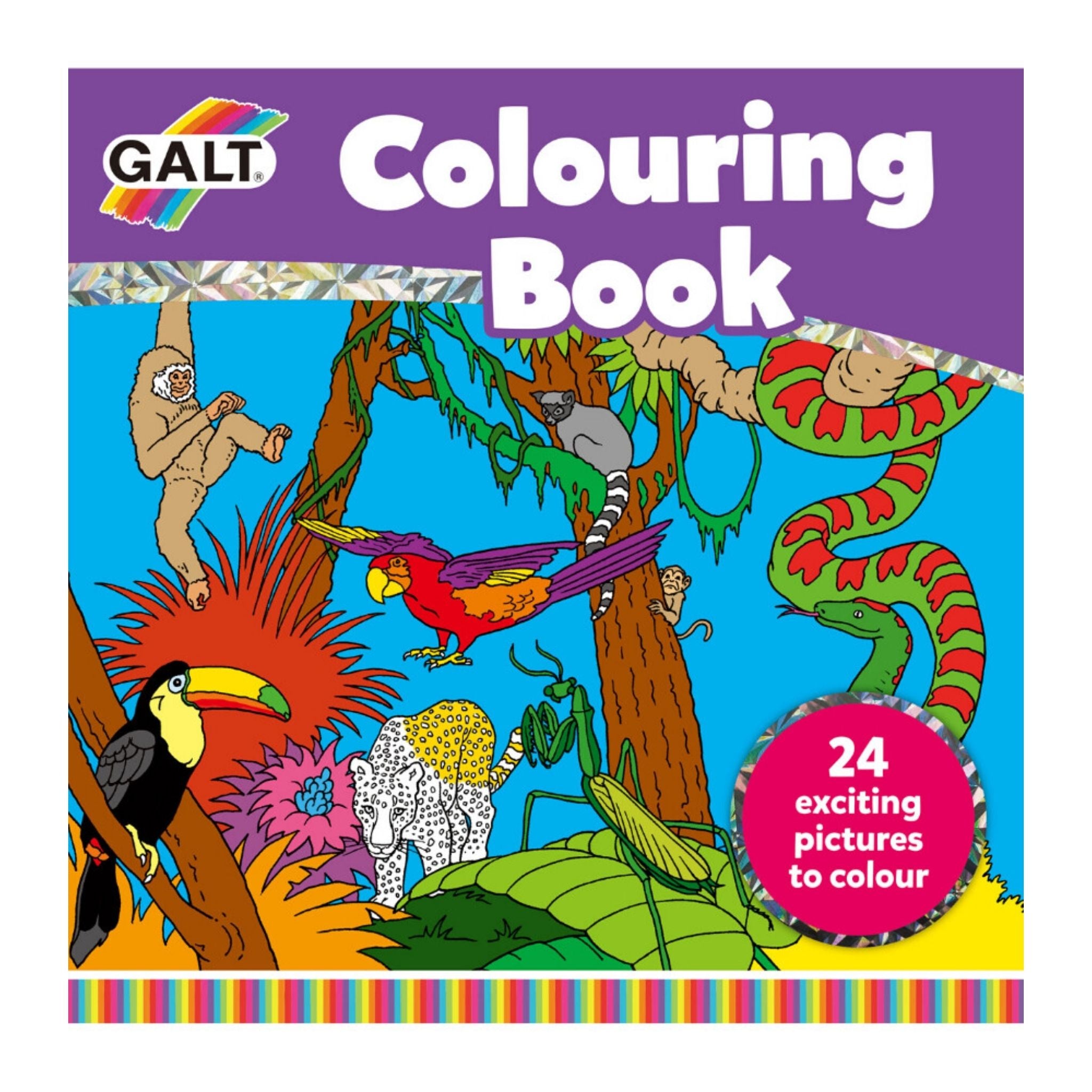 Galt Colouring Book 5 Yaş+ - Welcome Baby