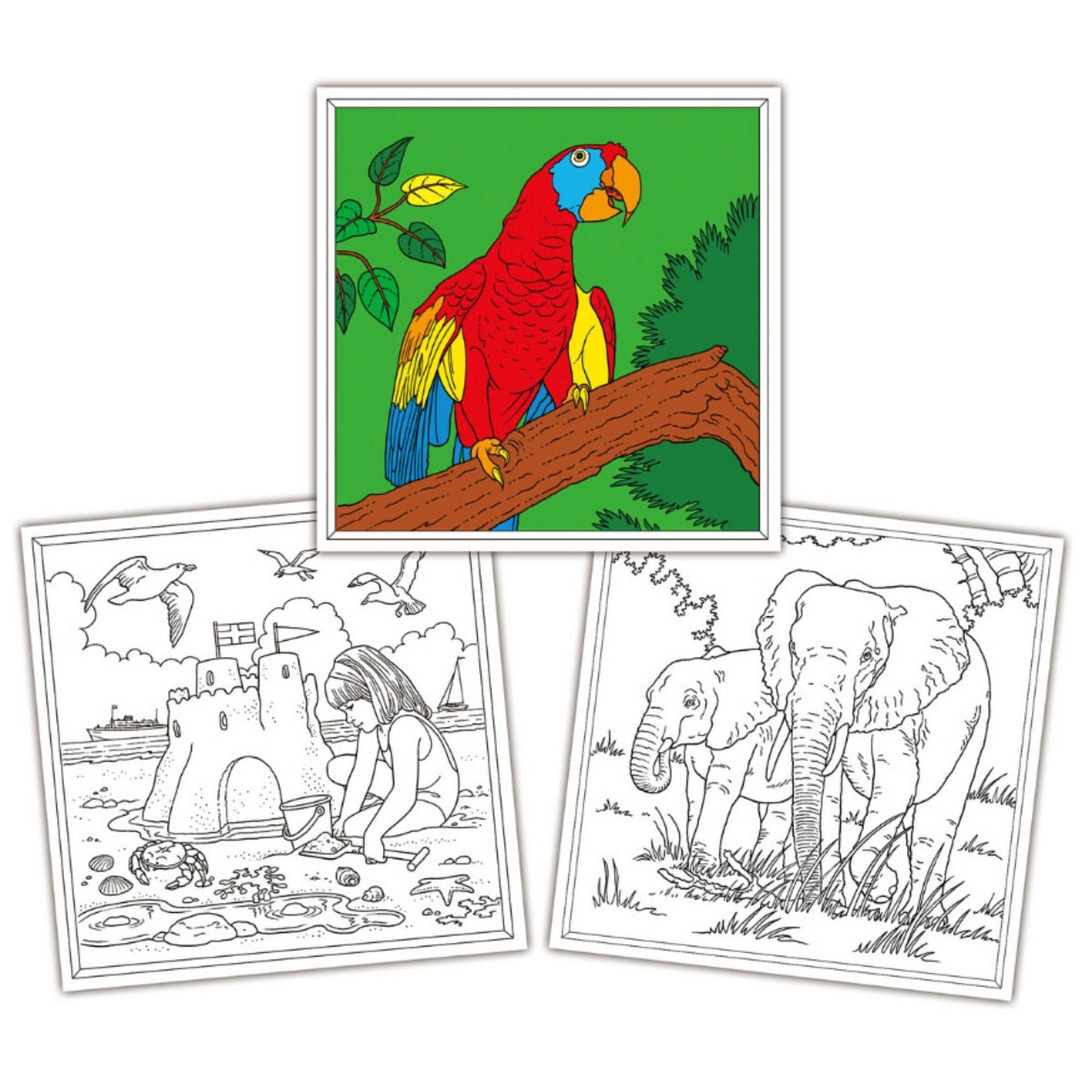 Galt Colouring Book 5 Yaş+ - Welcome Baby