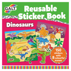 Galt Reusable Sticker Book Dinosaurs 3 Yaş+ - Welcome Baby