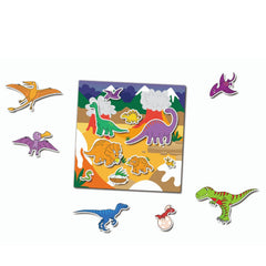 Galt Reusable Sticker Book Dinosaurs 3 Yaş+ - Welcome Baby