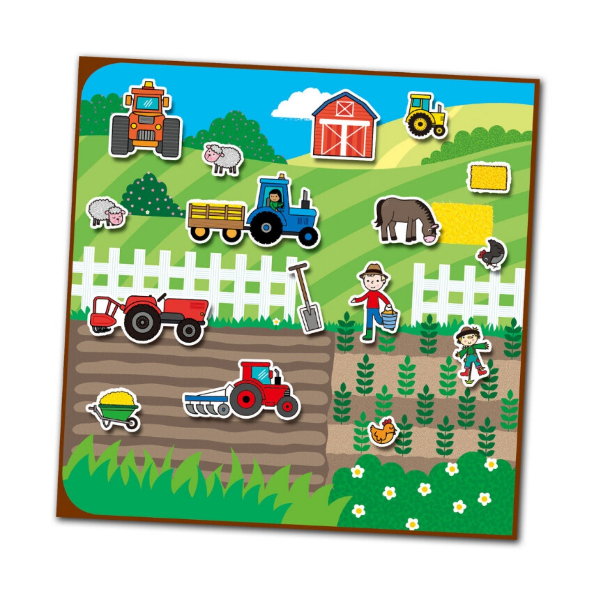 Galt Reusable Sticker Book Vehicles 3 Yaş+ - Welcome Baby
