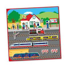 Galt Reusable Sticker Book Vehicles 3 Yaş+ - Welcome Baby