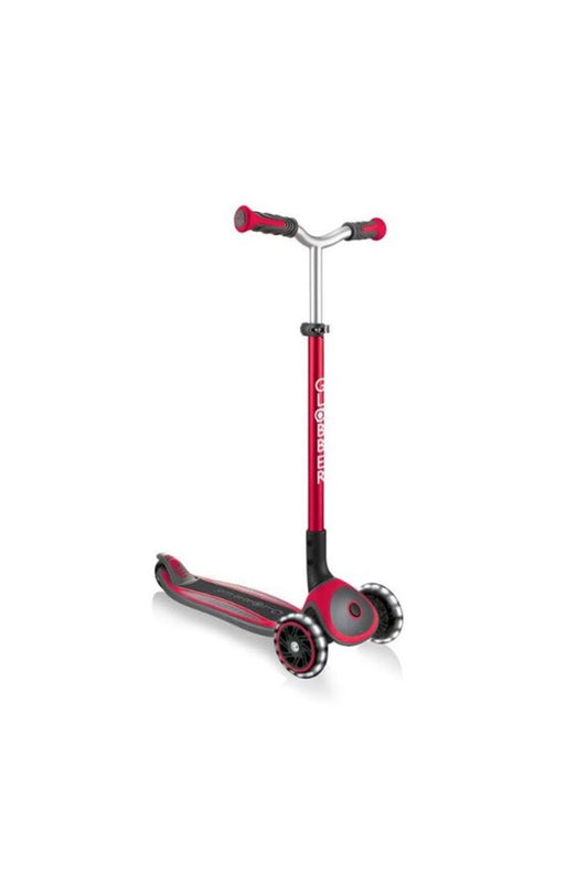 Globber Scooter Master Işıklı Katlanan Kırmızı