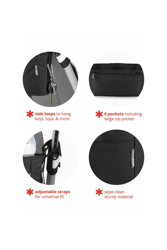 Skip Hop Grab&Go Ultra Bebek Araba Düzenleyici Siyah