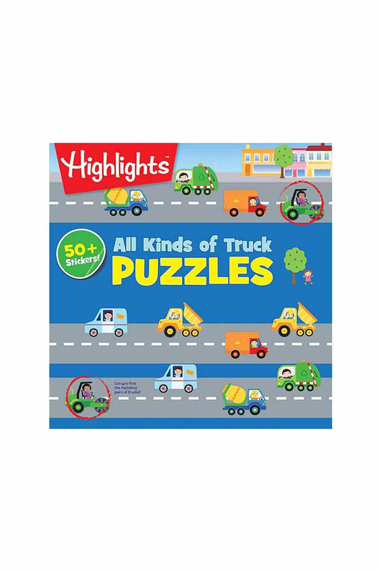 Highlights Highlights All Kinds Of Truck Puzzles