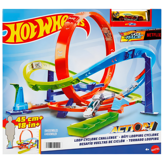 Hot Wheels Bumerang Çemberli Yarış Pisti HTK16