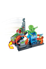 Hot Wheels Dev Ahtapot ile Araba Yıkama Oyun Seti GTT96