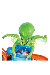 Hot Wheels Dev Ahtapot ile Araba Yıkama Oyun Seti GTT96