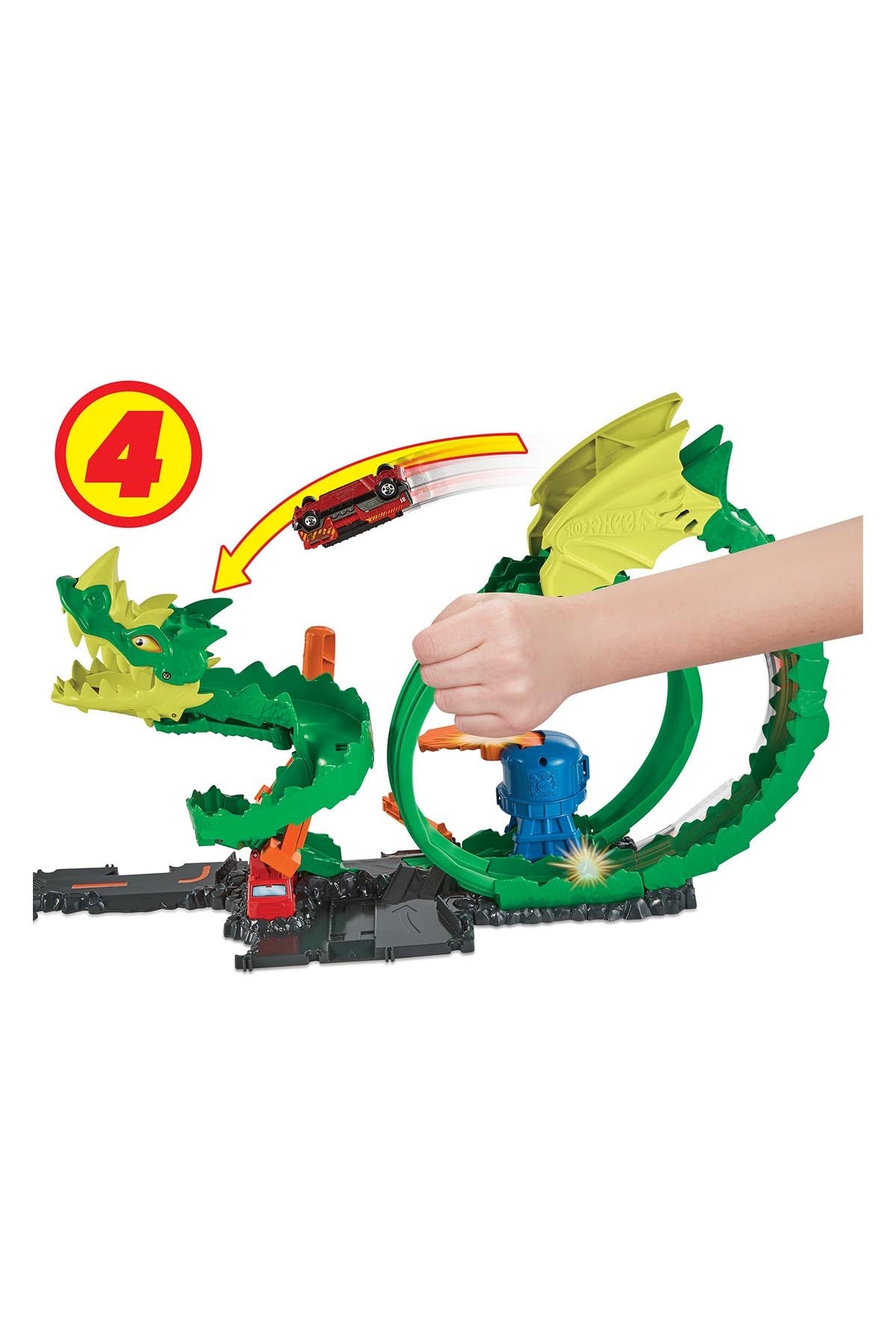 Hot Wheels Ejderha ile Müdacele Pisti HDP03 - Welcome Baby