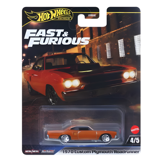 Hot Wheels Fast Furious 1970 Custom Plymouth Roadrunner JBL87
