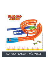 Hot Wheels İkili Yarış ve Akrobasi Pisti HTK17