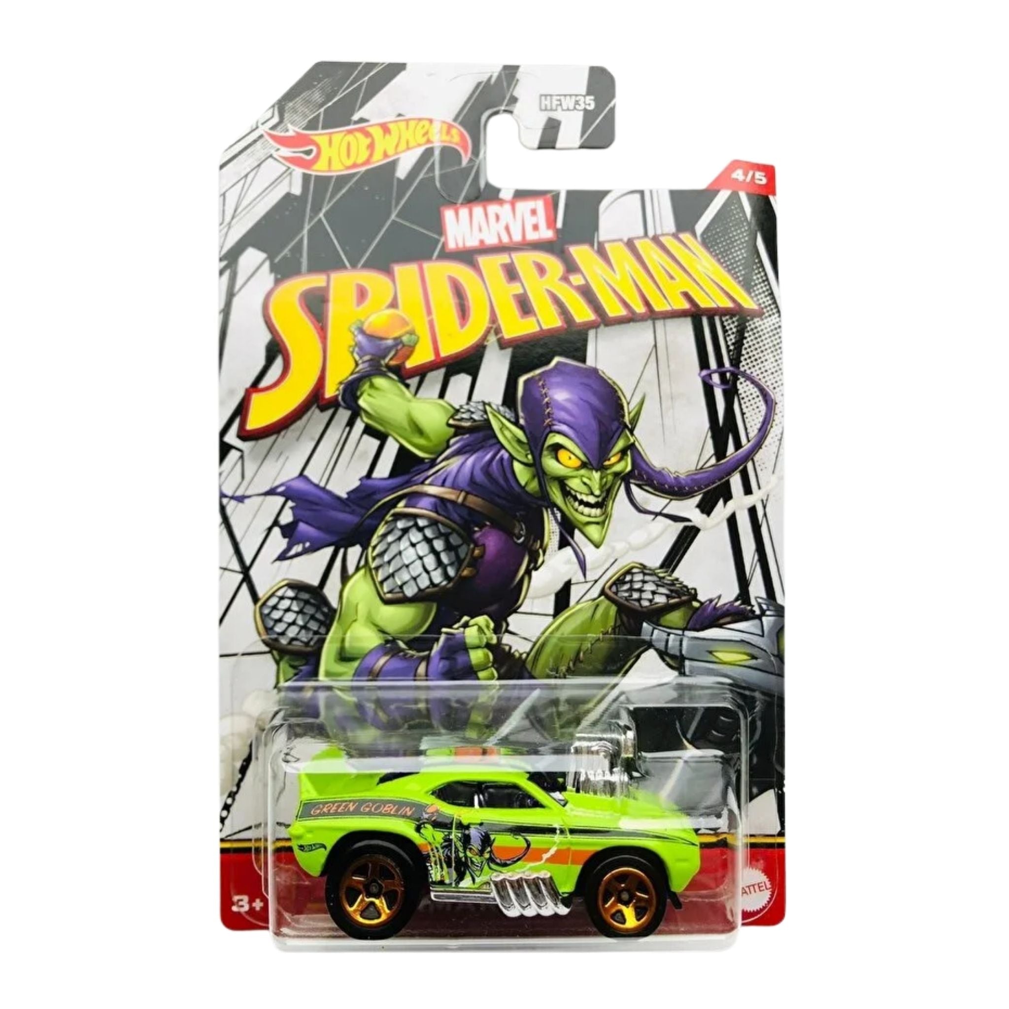 Hot Wheels Marvel (Spiderverse) Arabalar HFW35 - Welcome Baby