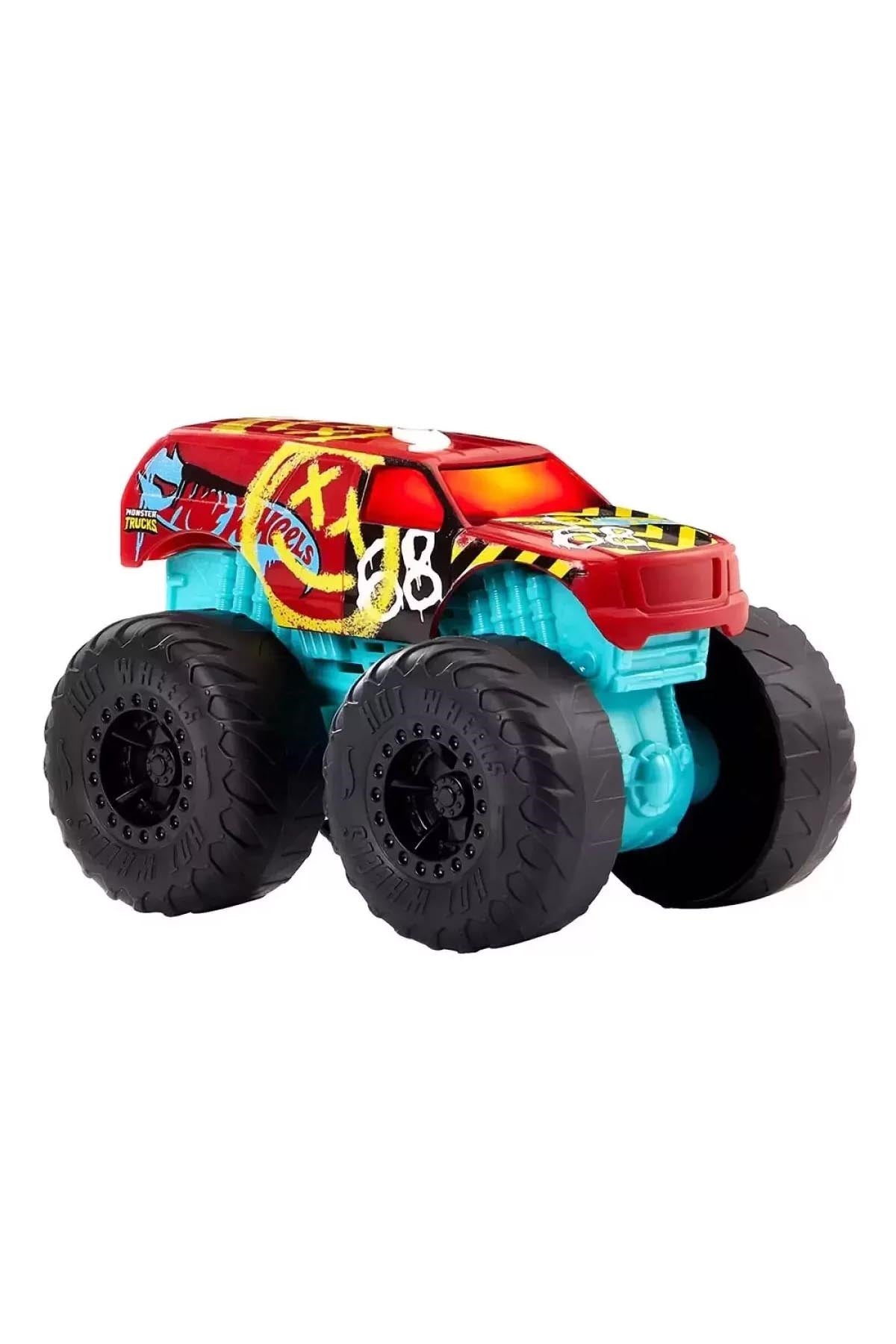 Hot Wheels Monster Trucks 1:43 Kükreyen Arabalar HDX66 - Welcome Baby