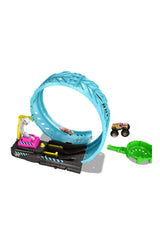 Hot Wheels Monster Trucks Karanlıkta Parlayan Çemberde Yarış Seti HBN02
