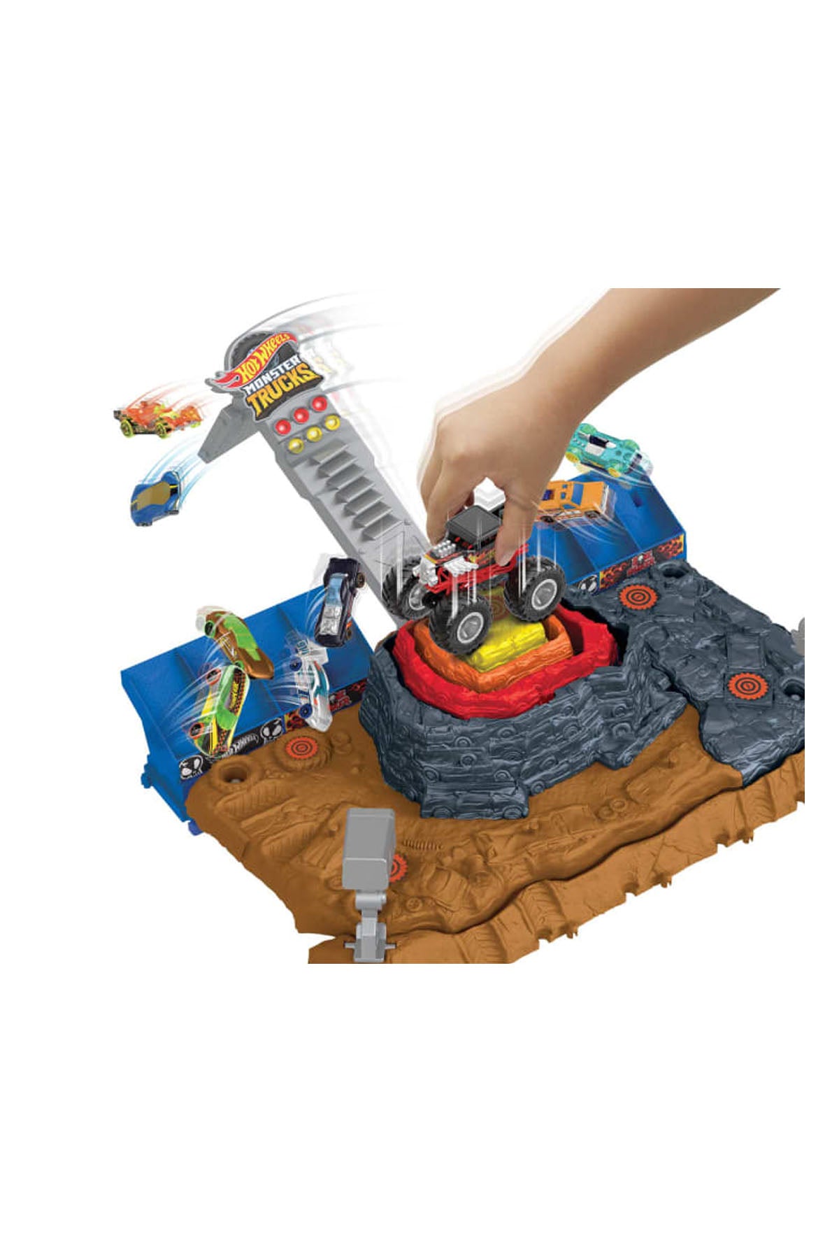 Hot Wheels Monster Trucks Muhteşem Çarpışma Arenası