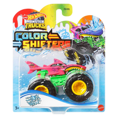 Hot Wheels Monster Trucks 1:64 Renk Değiştiren Arabalar Shark Wreak HGX09 - Welcome Baby