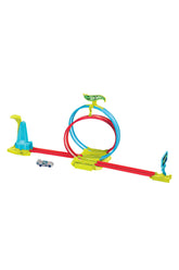 Hot Wheels Neon Yarışlar Çifte Çemberde Yarış Seti HPC05