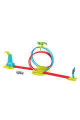 Hot Wheels Neon Yarışlar Çifte Çemberde Yarış Seti HPC05