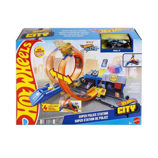 Hot Wheels Polis İstasyonu Oyun Seti