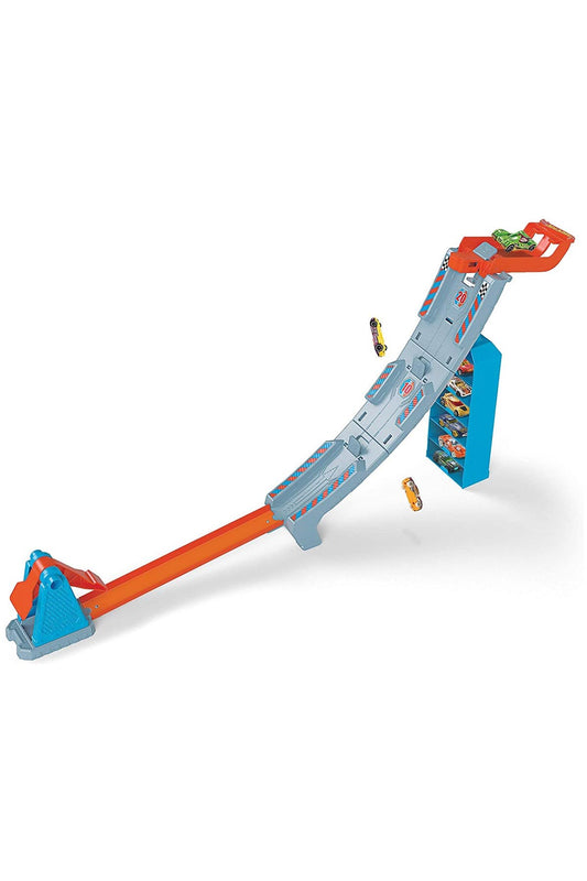 Hot Wheels Şampiyonluk Parkuru Yarış Seti Hill Climb Champion Pist Seti, Fırlatıcılı GBF83