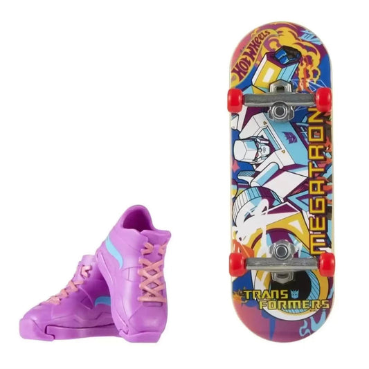 Hot Wheels Skate Temalı Parmak Kaykay ve Ayakkabı Paketleri HVK37