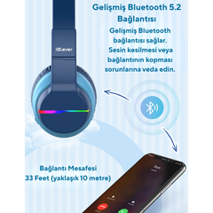 iClever BTH12 Çocuk Bluetooth Kulaklığı
