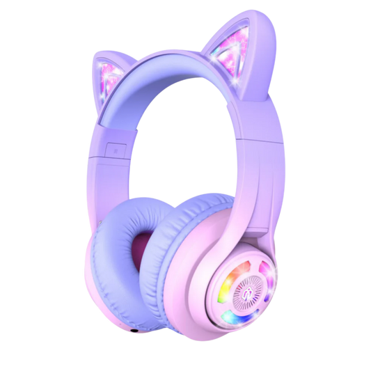 iClever BTH13 Kedi Kulaklı Çocuk Bluetooth Kulaklığı