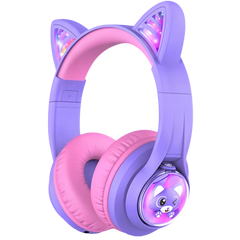 iClever BTH19 Kedi Kulaklı Çocuk Bluetooth Kulaklığı