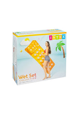 Intex Renkli Bardaklı Yatak 188x71cm